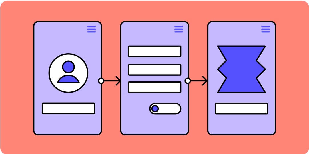 Interactive prototype example