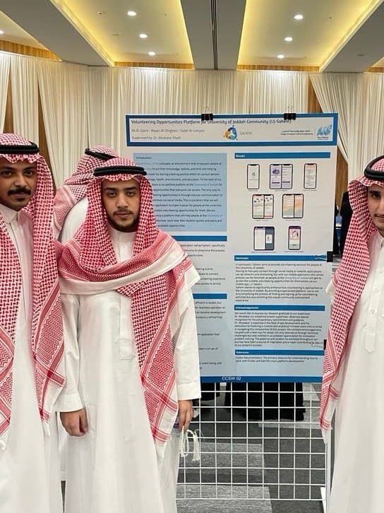 Group photo with my graduation project teammates